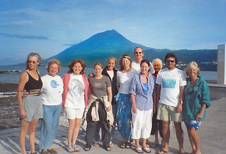 Podners before Mount Pico