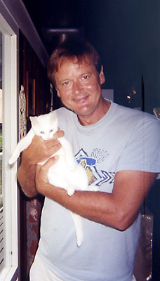 Jim with kitty