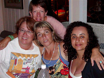 Deb, Judyth, Lindsay and Nada.